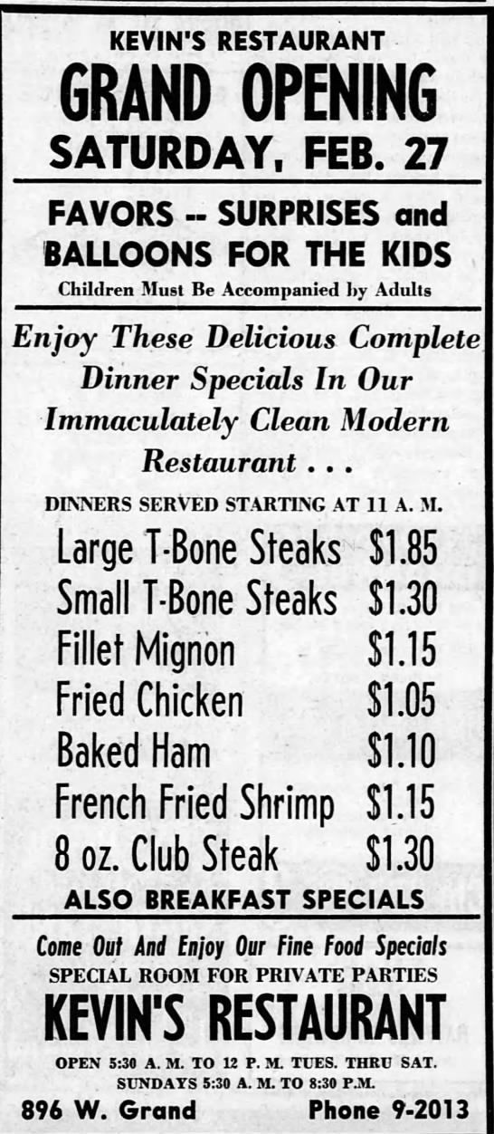 Kevin's Restaurant